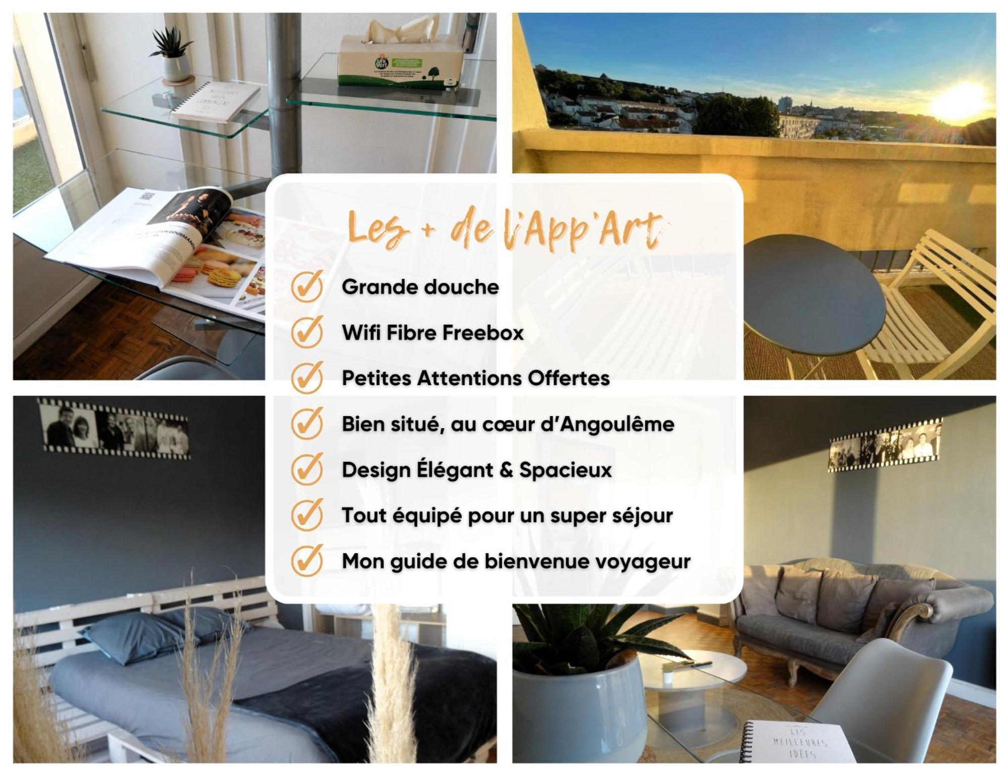 Ferienwohnung App’Art Angoulême Exterior foto